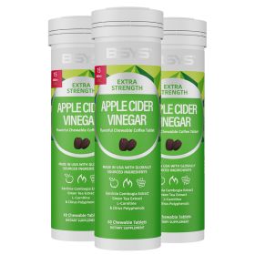 BSYS ACV Coffee Flavor  These Chews Are A Game Changer Skip The Harsh ACV Taste Get All The Benefits With A Smooth Roasty Coffee Kick  WellnessWins  C (Option: Three bottles)