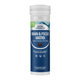 BSYS Brain Focus  Coffee Flavor  These Chewable Supplements Taste Like Your Morning Brew Keep You Sharp And Skip The Jitters FocusHacks  CoffeeLoversW (Option: One bottle)