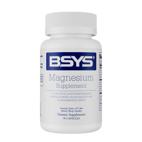 BSYS Magnesium Supplements Sleep & Anxiety Relief Aid  Muscle Relaxation Support  Heart Health & Blood Sugar Balance Formula  Cognitive Function Enhan (Option: One bottle)