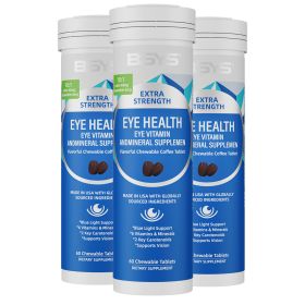Your Eyes And Coffee Cravings Just Hit The Jackpot  These Eye Health Chews Taste Like A Smooth Latte Support Vision And Satisfy That Coffee Fix No Bit (Option: Three bottles)