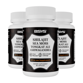 BSYS Xilaizhi Capsules 90 Capsules  Men's Vitality & Energy  Anti-Fatigue Brain Health Support  Hormone Balance Office Workers Seniors Antioxidant Car (Option: Three bottles)