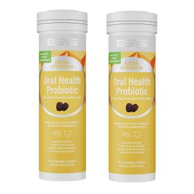 BSYS Coffee Lovers Meet Your New Obsession Oral Probiotic Chews That TASTE LIKE COFFEE  High-quality Supplements For Your Mouth No Gross Aftertaste, J (Option: Two bottles)