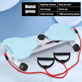 Waist Twist Exercise Machine, A Machine Designed For Weight Loss And Core Abdominal Exercises, With Foot Massage And Weight Loss Capabilities. It Is A (Color: Blue)