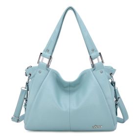 Hobo Bag for Women Handbags Tote Bag Ladies Chic Shoulder Bag (Color: Blue)