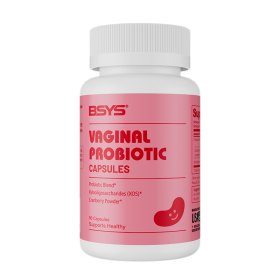 BSYS Vaginal Probiotic Capsules  Vaginal Health Support Formula Yeast Balance  UTI Prevention Aid  Menopausal Wellness Vaginal Dryness Relief Antibiot (Option: One bottle)