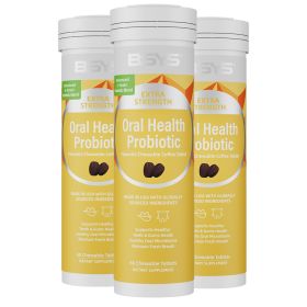BSYS Coffee Lovers Meet Your New Obsession Oral Probiotic Chews That TASTE LIKE COFFEE  High-quality Supplements For Your Mouth No Gross Aftertaste, J (Option: Three bottles)